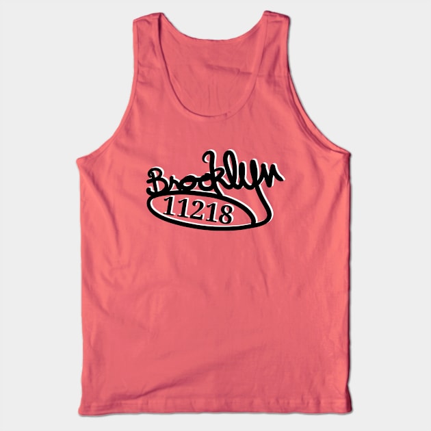 Code Brooklyn Tank Top by Duendo Design